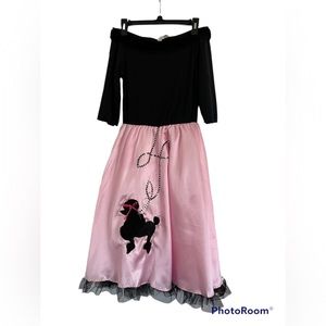 50’s HALLOWEEN COSTUME SIZE S 2-4